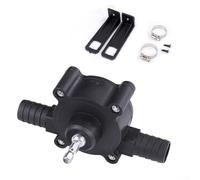 Self Priming Water Pump for Mini Drill Driven Home Diesel Lightweight ABS Metal Construction Compact 12.6x6.3x7cm Multi Fluid Use for Transfer of Freshwater Oil and Kerosene Portab
