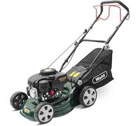 Self Propelled Petrol Rotary Lawn Mower 7 Cutting Heights Webb 123cc Engine
