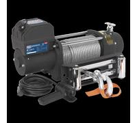 Sealey SRW5450 Self-Recovery Winch 5450Kg (12000Lb) Line Pull 12V