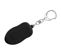 Self Rescue Alarm Keychain Set for Personal Safety Reliable 140dB Device for Outdoors (Black )