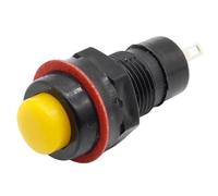Self-reset 10mm Self Return Momentary Push Button Switch 6Pcs(Yellow)