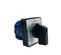 Self-reset Cam Switch 3 Position 20A 690V One Level Silver Contact Screws Rotary Changeover LW28 YMW26 LW26-20/1B 1Pcs