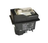 Self-reset Pushbutton Push Button Switch, KJD16 220V 4Pins 5pins Waterproof Electromagnetic For Machine Tools(4pins)