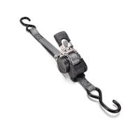 ＡＷＨＡＯ Self-Retracting Cargo-Securing Straps Compact Retractable Ratchet Straps Easy to Store Retractable Cargo-Securing Strap for Trailer, Boat, Gray