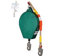 Self-Retracting Fall Arrest HarnessFall Arrest, 3-20m Rope, Retractable Climbing and Tree-Treeing Harness for Fall Protection at Heights, Load Capacity: 150kg, Fire-Retardant Lanyard