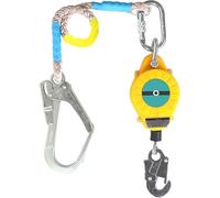 Self Retracting Lifeline Safe Rope with Quick Braking 15m Fall Protect Lanyard for Roofing & Construct Heavy Du Cable OSHA Cliant & Reliable