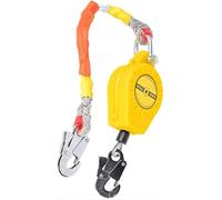 Self Retracting Lifeline Safety Harness for Roof & High Altitude Work Fall Arrest & Height Protection Device (40m) Maximum Safety & Security Gear for Professionals