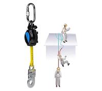 Self Retracting Lifeline with Quick-Action Braking System for Fall Protection in Rock Climbing and Rescue