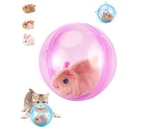 Self Rolling Interactive Cat Ball Electric Chases Goes on Balls Moving Mouse Dog Toy Auto Obstacle Avoid Toys 360° Rolling Spin Moving Pet Ball for Indoor Kitten Cat Small Dog Chase Play(Pink,02#)