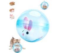 Self Rolling Interactive Cat Ball Electric Chases Goes on Balls Moving Mouse Dog Toy Auto Obstacle Avoid Toys 360° Rolling Spin Moving Pet Ball for Indoor Kitten Cat Small Dog Chase Play(Blue,01#)