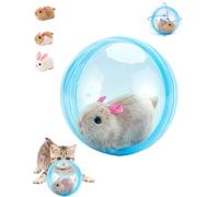 Self Rolling Interactive Cat Ball Electric Chases Goes on Balls Moving Mouse Dog Toy Auto Obstacle Avoid Toys 360° Rolling Spin Moving Pet Ball for Indoor Kitten Cat Small Dog Chase Play(Blue,02#)