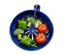 Self Rotating Berry Bowl Fast Self-Rotating Washer | Berry Washing Centrifuge For Vegetable Preparation, Dipping, Sink, Tabletop, Cooking, Oven