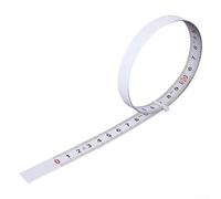 Self Ruler, Sticky Tape Measure, Carbon Steel Scale, Reverse Marking, Non-Slip for Workshop, Machine, 1 Pack(D)