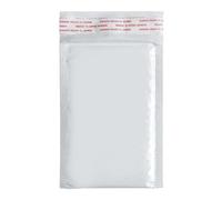 Self-Seal Bubble Mailers 100pcs Pearlescent Film Waterproof Bubble Bag Packaging Express White Foam Self Seal Pack Shippingbag Thickened Envelope(15 * 18cm)
