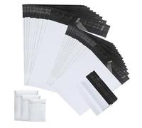 Self Seal Parcel Bags, 40 Pack Mixed Size Postage Mailers for Clothing