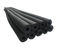 Self Seal Pipe Insulation Lagging 1.70 m Sponge Protective Sleeve, Cell Foam Tubing Thick 9.0 mm for Hot and Cold Water Pipes, ID 6-60 mm(10.0mm/0.35")