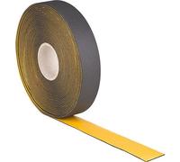 Self Seal Pipe Insulation Tape 50MM X 3MM X 15M Black Foam Class O Lagging Tape