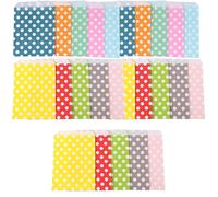 Self-Sealing 25 Pcs Polka Dot Colorful Envelope Gift Bags, 3.1 In X 5.9 In/ 8 X 15 Cm Paper Bags Party Favors, Perfect For Little One Birthday Party, Diy Decorative Packaging