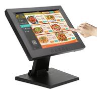 Self-Service Ordering System with 15-Inch Touch Display, Multi-Angle Rotation, and Function Buttons for Restaurant and Retail