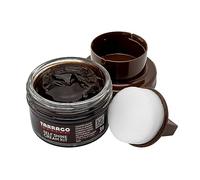 Self Shine Cream Kit 50 ml | Nourishing Cream of Natural Waxes For Shining Leather, Smooth, Natural or Synthetic Leather Footwear | With Sponge Applicator ((39) Medium Brown)