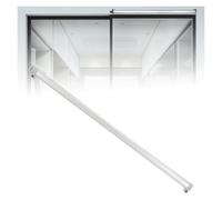 Self Sliding Door Closer, Slide-Back Function Two-Stage Speed Control Fits 29.5-51 Inches Patio, Bathroom, Glass Doors(44-110lb)