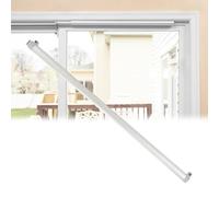 Self Sliding Door Closer, Sliding Patio Door Automatic Closer, 2 Stage Speed Adjustment, Quiet Pneumatic Damping Buffering, Aluminum Alloy for Door Widths from 29.5 to 51"