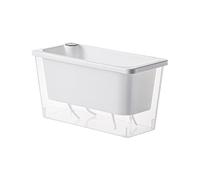 Self-Sprinkler Pots - Space Saving Balcony Planter for Succulents, Aromatic and Fruit | Rectangular Box for Windowsill, Vertical Garden, Water Culture, Home and Terrace Decoration