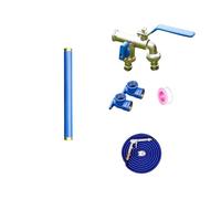 Self-Standing Outdoor Garden Faucet Blue Decorative Fire Hydrant Frost-Resistant Watering & Irrigation Fountain - Unique Color 40 cm for Efficient Washing