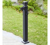 Self-Standing Outdoor Water Column with Faucet & Frost-Proof Spigot for Efficient Garden Irrigation & Easy Water Distribution 37.4in