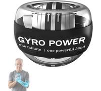 Self-Starting Wrist Gyro Ball, Gyroball Wrist Exerciser Ball, Wrist Strengthening Device, Gyroscopic Forearm Exerciser Strengthen Arms Fingers Muscles (1PCS)