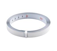 Self Steel Tape Measure Scale for Woodworking Miter Track, Router Table Saw Stop Block Ruler, Wear Resistant Metric Rule 1-5M Left Right Middle(5-Right To Left)