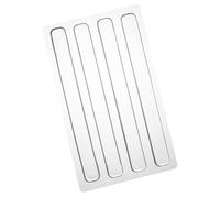 Self Stick Clear Silicone Bumpers, Anti Collision Stripes for Cabinet Doors, Transparent Protective Pads for Drawer, Refrigerator Doors and Door Handles