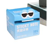 Self-Stick Note Pads | Cartoon Pulled Out School Sticky Notes,School Stationery Accessory for Son Daughter Girls Boys Men Family Teens Friends Women Coworkers