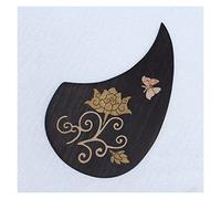 Self Sticker Guitar Pickguard Rosewood Acoustic Guitar Pickguard Guitar Accessories Acoustic Guitar Pickguards (Color : 03)