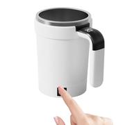 Self Stirring - 380ml Rechargeable Temperature Display, | Automatic Stirring Cup for Milk Cocoa Drinks Birthday Christmas Cafe Bar Travel Agency Home Kitchen Outdoor