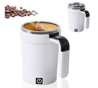 Self Stirring Coffee Cup,Automatic Stirring Mug - Electric Blender with Temp Display Rechargeable for Milk Hot Chocolate Tea Shop Drinks Picnic