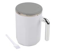 Self-Stirring Coffee Cup, Automatic Temperature-Sensing Stainless Steel Smart Mug with Rotor Mixing Technology 360ml for Hot Drinks Tea Office Use
