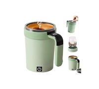 Self Stirring Coffee Mug,2026 Upgraded Automatic Magnetic Stirring Mugs with Temperature Display,Detachable Base Self-Stirring Mug,Rechargeable Smart Self Mixing Cup for Coffee, Chocolate, Milk, Tea