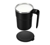 Self Stirring Cup | 380ml Milk Automatic Mixing Drinkware - Automatic Self Stirring Cup with Lid | for Tea Beverage Cocoa Honey Home Kitchen Bar Birthday Christmas Office