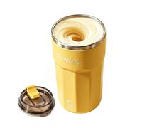 Self Stirring Cup | Rechargeable Quiet Auto Magnetic Ice Maker | Home Office Beverage Blender Cup | for Milk Beverages Cocoa Drinks Hot Chocolate Juice