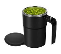 Self Stirring Mug - 380ml Automatic Mixing Magic Coffee Cup, Self-Stirrinng Magnetic Coffee Cup with Temperature Display,Heat Resistant Stirrings Mug | Electric Stirring Cups for Hot Drinks Cocoa So