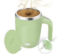 Self Stirring Mug,Rechargeable automatic magnetic Self stirring coffee mug,Rotating Home Office Travel Mixing Cup,To Stir Coffee, Chocolate, Milk, Protein,Cocoa Etc, Great For Office, School, Gym…