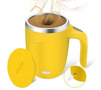 Self Stirring Mug,Rechargeable automatic magnetic Self stirring coffee mug,Rotating Home Office Travel Mixing Cup,To Stir Coffee, Chocolate, Milk, Protein,Cocoa Etc, Great For Office, School, Gym…