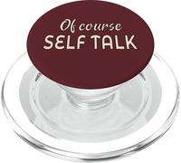 Self Talk Ironic Funny PopSockets PopGrip for MagSafe