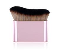Self Tan Brush Soft Body Makeup Brush Portable Self Tanning Brushs Self Tanner Face Brushs for Body & Leg Makeup(Pink Rose Gold)