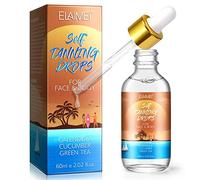 Self Tan Drops for Face, Face Tanning Drops 60ml, Can be DIY, Add to skincare products Customised facial tanning, Natural Ingredients & Vegan, Naturally Boost Melanin