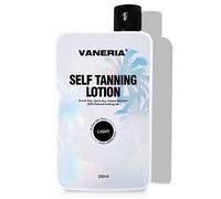 Self Taning Lotion Sunless Tanning, Fast-Drying Gradual Tan Moisturiser for Face & Body 200ml(Light)