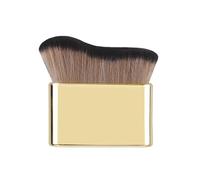 Self Tanner Brush Body Makeup Brush,Portable Self Tanning Brush Professional Kabuki Foundation Brush Large Tanning Brushs for Body,Sunless Tanner Makeup Brushes,Face Makeup Brush(Champagne Gold)