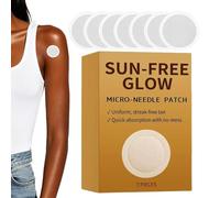 Self Tanner Kit, Bronzing Intensifier Patches Set 7 Pieces, Tanning Skin Enhancement Patches, Self Tan System for Outdoor Beach Pool Vacation Summer Spa Salon Home Travel Use, Natural Glow Effect
