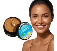 Self Tanner Lotion Sunless Tanning Coconut Scent Streak-Free 80ml Elitzia | Customizable Tanning Intensity Hydrates with Aloe Vera & Hyaluronic Acid Natural Sunless Glow